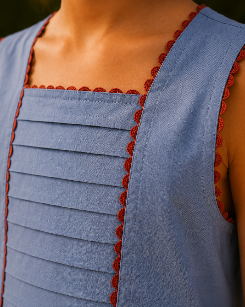 THE PINTUCK TOP